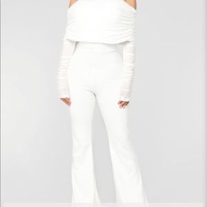 FASHION NOVA Kendal Ruched Jumpsuit